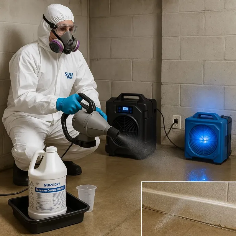 Sanitization and Odor Removal process in Canton, MS